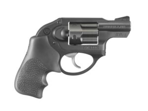 Ruger LCR .38 SPL+P 1.87 in matte black revolver with Hogue Tamer grip