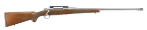 Ruger Hawkeye Hunter 7mm PRC 24 inch stainless threaded barrel walnut stock