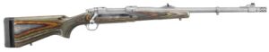 Ruger Hawkeye Guide Gun .416 Ruger 20 inch matte stainless threaded barrel with green laminate stock