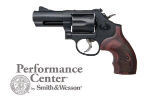 Smith & Wesson Performance Center Model 19 Carry Comp .357 Magnum 3 inch revolver black finish wood grips