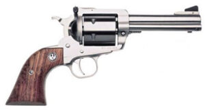 Ruger Super Blackhawk stainless .44 Mag 4.62 inch barrel hardwood grips