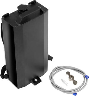 XM42-M Ultralite Backpack 3-gallon aluminum reservoir in black with braided hose