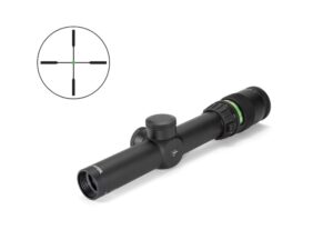 Trijicon AccuPoint 1-4x24 riflescope black illuminated duplex reticle 30mm tube