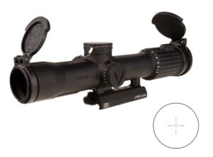 Trijicon VCOG 1-8x28 FFP riflescope Red MRAD Tree reticle LT799 mount matte black