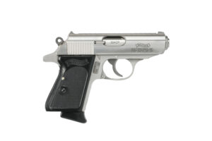 Walther PPK .32 ACP stainless 3.3 inch barrel with synthetic grips