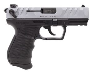 Walther PD380 .380 ACP 3.7 inch nickel slide with black polymer frame