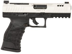 Walther WMP .22 WMR pistol silver slide black polymer frame 15rd