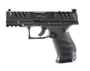 Walther PDP Compact Optic Ready 9mm 4-inch black polymer frame steel slide two 15-round magazines