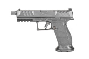 Walther PDP Pro SD 9mm pistol, optic-ready slide, threaded barrel, black polymer frame, Performance Duty grip