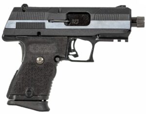 Hi-Point YC380CF .380 ACP compact pistol black/silver threaded barrel