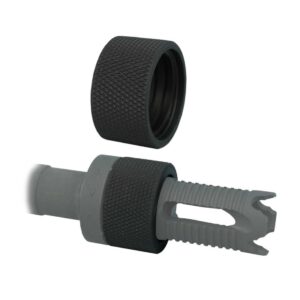 Yankee Hill Machine YHM-3114 QD thread protector in black melonite