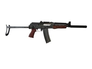 Zastava ZPAP85 5.56 NATO rifle right-side view with underfolder stock