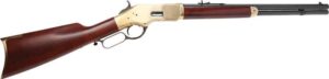 Cimarron CA222 1866 Yellowboy .38 Special 24-inch octagon barrel rifle brass receiver walnut stock