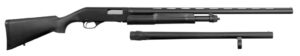 Stevens 320 Field/Security Combo 12 GA with 28in and 18.5in barrels, matte black