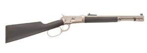 Taylors & Company 1892 Alaskan 16 inch .357 Magnum lever action rifle matte chrome