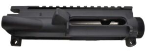 FosTech TECH-15 stripped forged upper receiver, image of black anodized finish option