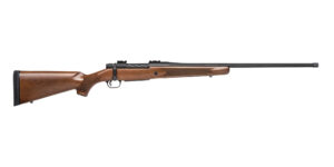 Mossberg Patriot 300 Win Mag 24in walnut stock matte blue fluted threaded barrel 28132