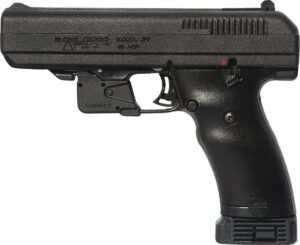 Hi Point .45 ACP full-size pistol 4.5 inch barrel with LaserLyte trigger-guard laser