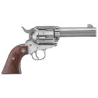 Ruger Vaquero .357 Magnum 4.62in stainless revolver with hardwood grips