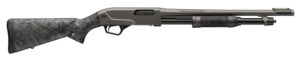 Winchester SXP Hybrid Defender 12 Gauge 18in forged carbon stock gray receiver