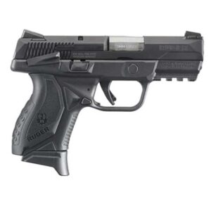 Ruger American Compact 9mm pistol black nitride stainless slide polymer frame Novak sights