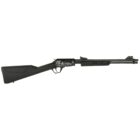 Rossi Gallery .22LR 18-inch pump-action rifle with black synthetic stock and engraved turkey receiver