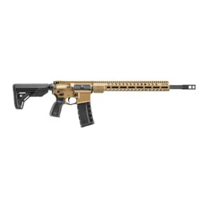 FN FN15 DMR3 5.56 18in FDE rifle side profile with Hodge Defense handguard