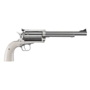 Magnum Research BFR .30-30 Win 10 in stainless revolver with Bisley white polymer grips
