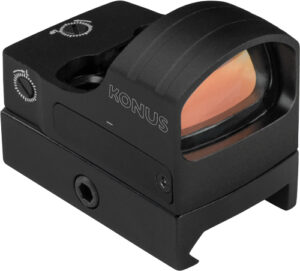 Konus Fission 7206 1x red dot sight 4 MOA multi-reticle black matte