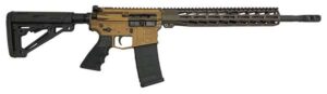 Dark Storm DS15 TYPH STD rifle in Copperhead Brown with 16-inch barrel