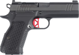 Dan Wesson DWX Compact 9mm 4in Black DLC Slide Aluminum Frame Henning Grips