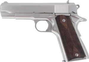 TISAS/SDS 1911 Tank Commander .45 ACP pistol, 4.25-inch barrel, wood grips