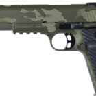 EAA Girsan MC1911 Hunter 10mm 6in OD Green Camo pistol left profile
