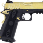 EAA Girsan Witness 2311 Spoiled Brat 9mm 3.4in gold slide black frame