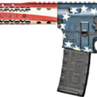 Black Rain Ordnance Patriot RIA .300 AAC Blackout 16in with Betsy Ross finish and 12in M-LOK handguard