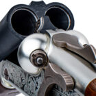 ATI Road Agent Prime 12 gauge 26 in side-by-side shotgun with Turkish walnut stock and engraved silver receiver