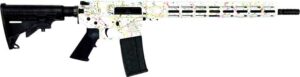 Great Lakes GL-15 GL15223SWHT 16in .223 Wylde Splatter Cerakote AR-15