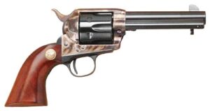 Cimarron P-Model .38-40 4.75 inch blued barrel case-colored frame walnut grips