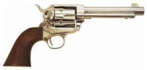 Cimarron Frontier .45 Long Colt 5.5-inch stainless revolver with walnut grip
