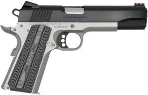 Colt 1911 Competition Plus .45 ACP 5in two-tone pistol with G10 black and grey grips