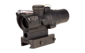 Trijicon ACOG 1.5x16S compact rifle scope matte black with red ring and 2 MOA dot reticle