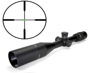 Trijicon AccuPoint 5-20x50 illuminated duplex riflescope with green dot, 30mm tube, matte black