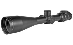 Trijicon AccuPoint 4-24x50 riflescope with 30mm tube and green illuminated MOA reticle