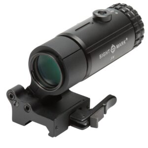 Sightmark T-3 3x Magnifier 23mm with Flip-to-Side LQD Mount Matte Black