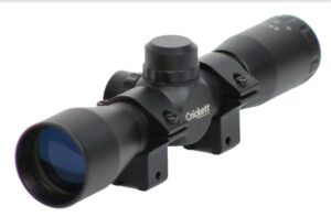 Keystone Crickett 4x32mm Mil-Dot riflescope black matte with rings