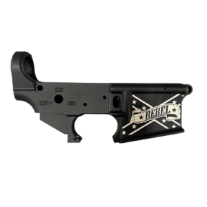 Spikes Tactical SPIKES TACT LWR REC W/REBEL FLAG lower receiver, Multi Caliber