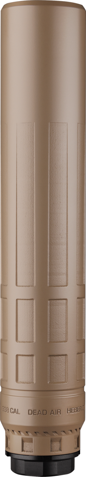 Dead Air Nomax 33 FDE suppressor with Xemax adapter side view