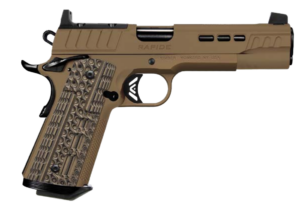 Kimber Rapide .38 Super 5 inch FDE pistol right-side view