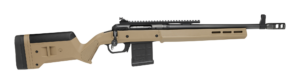 Savage 110 Magpul Scout rifle in FDE with 16.5 inch threaded barrel and Magpul Hunter stock