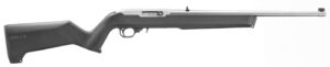 Ruger 10/22 Carbine with Magpul MOE X-22 black stock and stainless 18.5in barrel